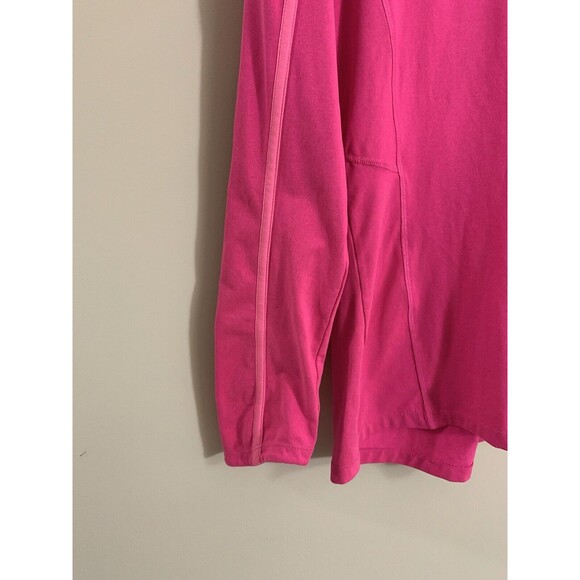 Hind Pink Stretch Pullover Activewear Hoodie Women's Size Medium Long Sleeve - Picture 3 of 5